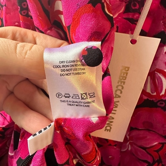 NWT Rebecca Vallance silk floral Bramble top - Picture 8 of 10